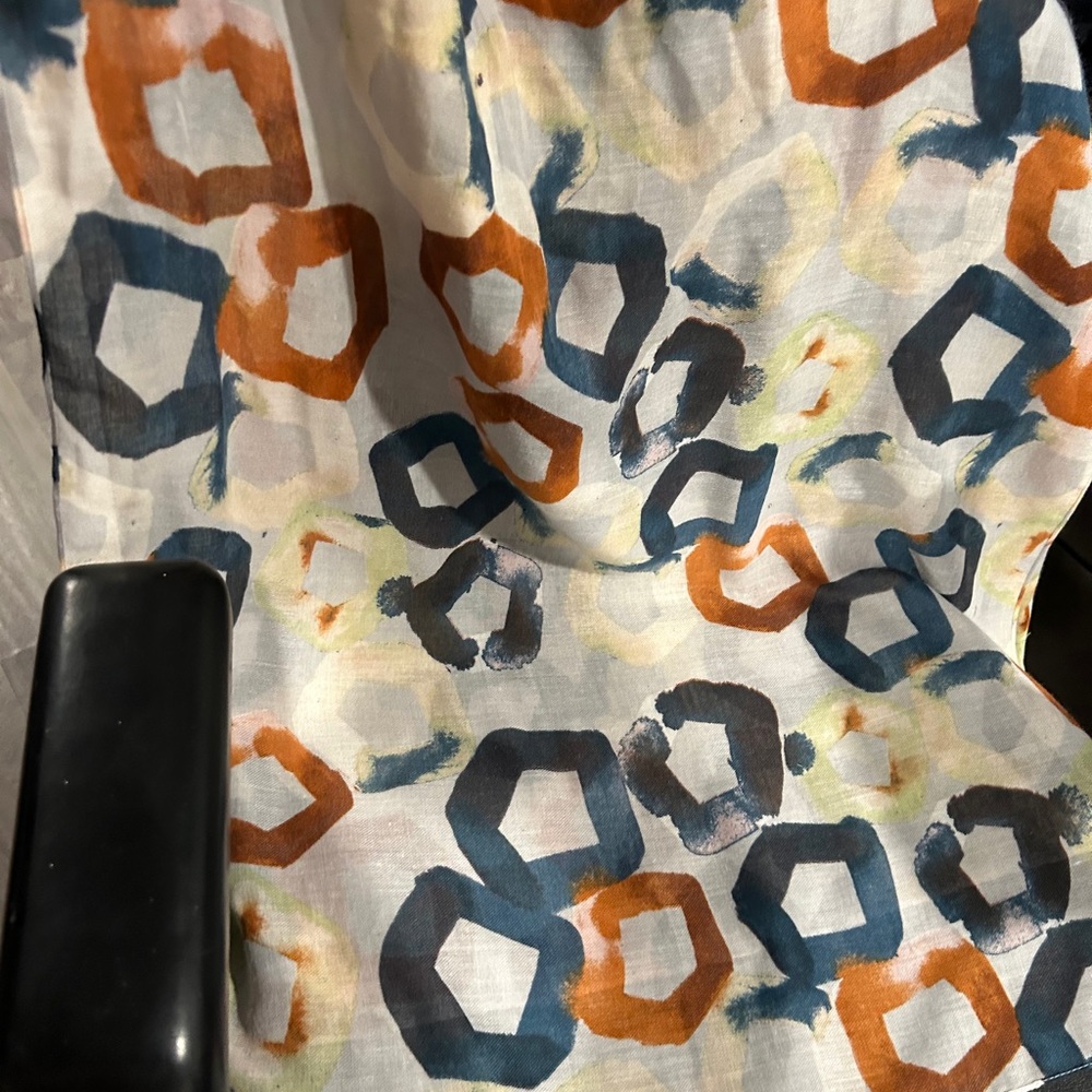 Kelly Ventura Life is Beautiful Geometric Patterned Scarf